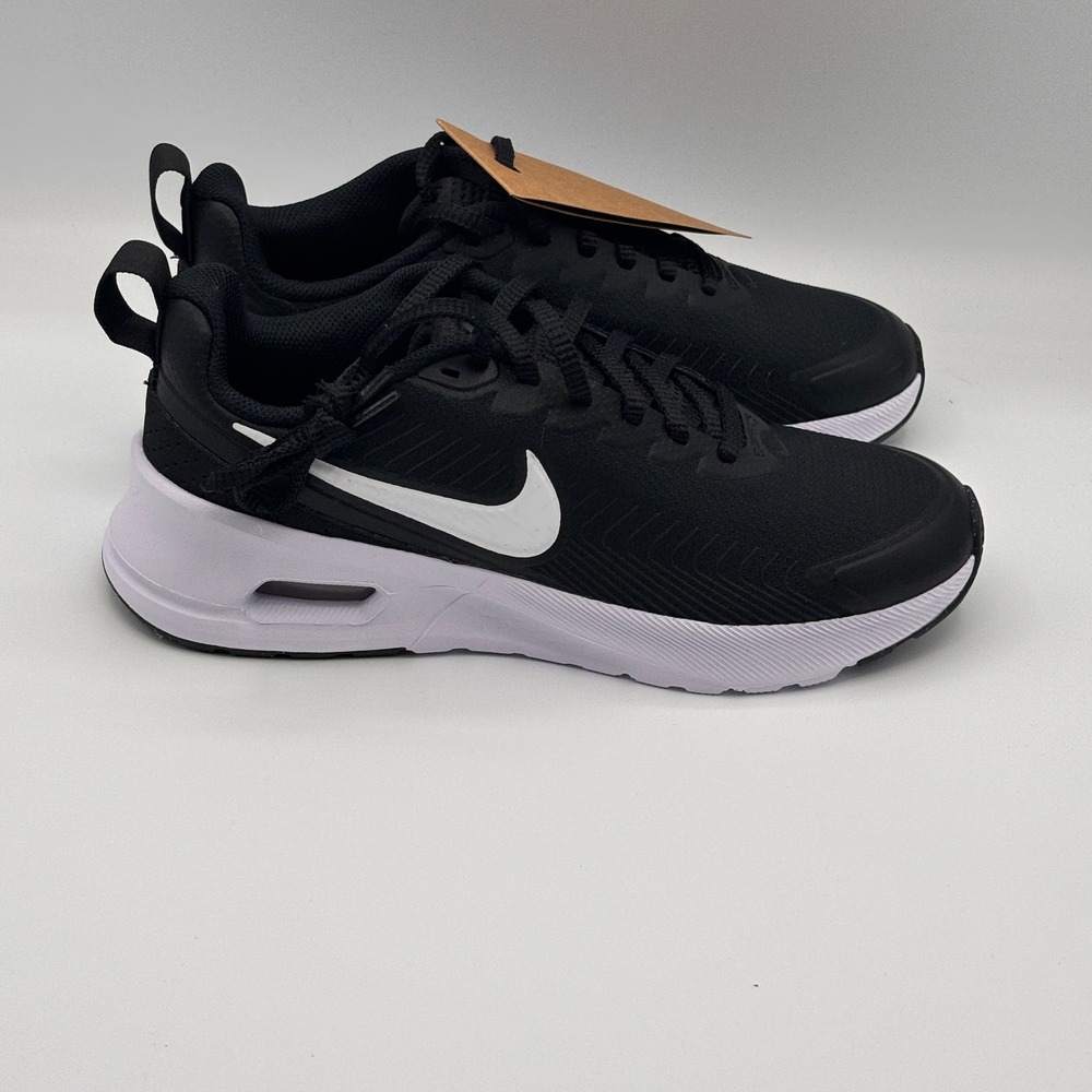 Nike Air Max Nuaxis Shoes Womens Size 7.5 Black White Running HF1233-001